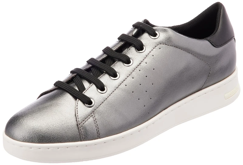 Geox D Jaysen D Sneaker, Gun Black, 6.5 UK