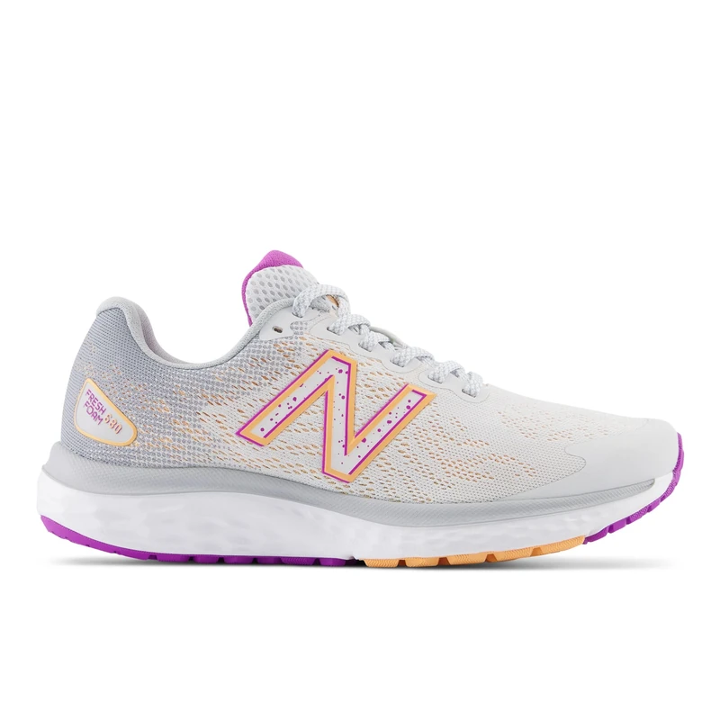 New Balance Women's 520 V8 Sneaker, Grey, 4.5 UK