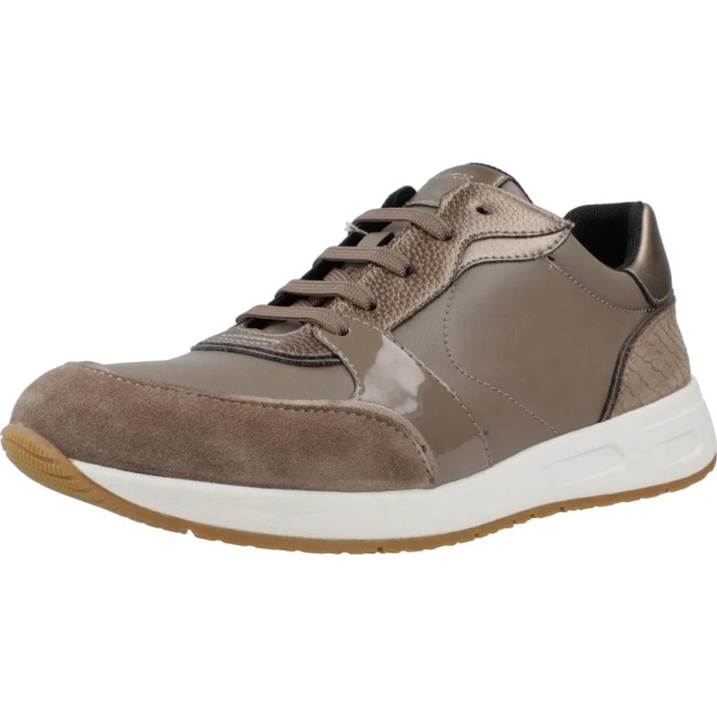 Geox Women's D Bulmya A Trainers, Dk Taupe, 5 UK - Image 1