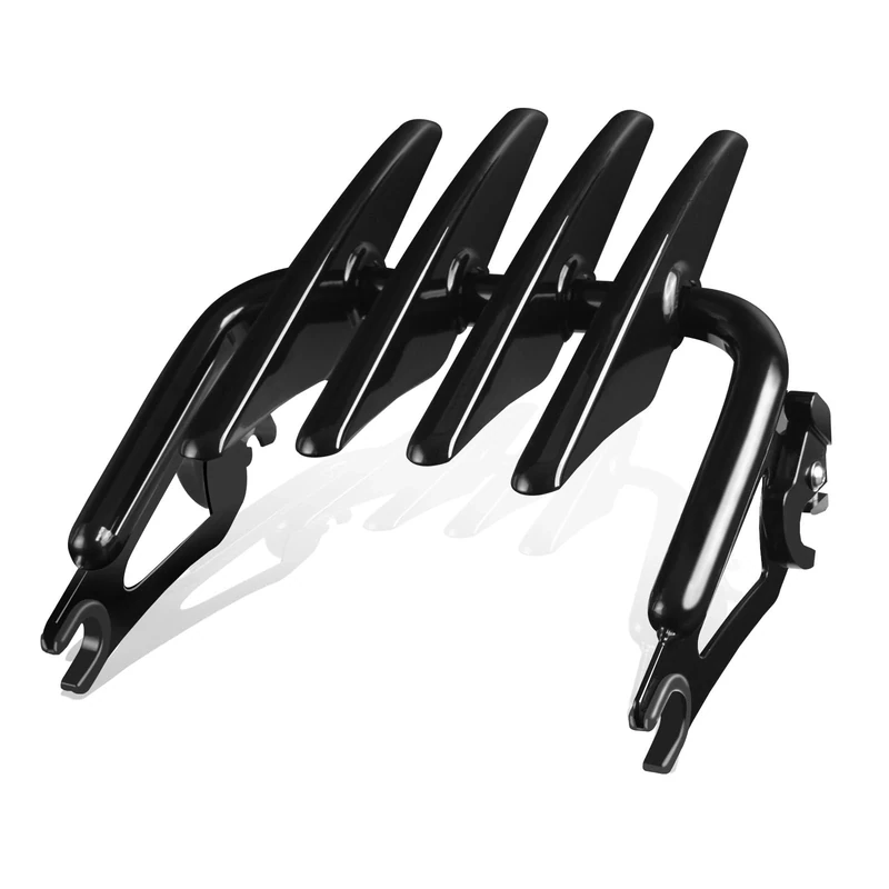 SWESGI Adjustable Detachable Motorcycles Luggage Rack Fits for Harley Road King Electra Glide Street Road Glide 2009-2023,Black