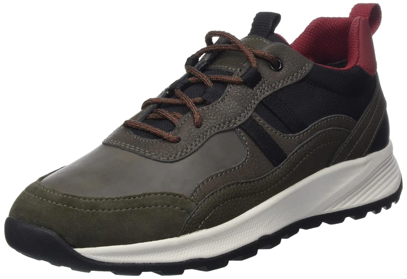 Geox Men's U Terrestre Sneaker, Military Black, 8 UK - Image 1