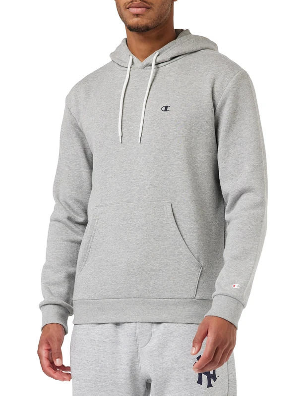 Champion Legacy Basics-Powerblend Fleece Hoodie Men, Grigio Melange Chiaro, XXL - Image 1