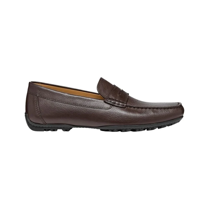 Geox Boys U Kosmopolis +Grip W Moccasin, Dark Brown, 6.5 UK