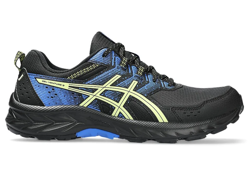 ASICS 1011B486-006 Gel-Venture 9 Men Black/Glow Yellow UK 10
