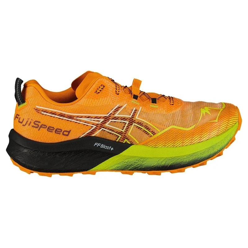 ASICS 1011B699-800 FUJISPEED 2 Men Bright Orange/Antique RED UK 6.5