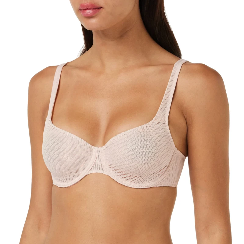 Triumph Harmony Spotlight W01, Bra Women's, Fig Pink, 36C