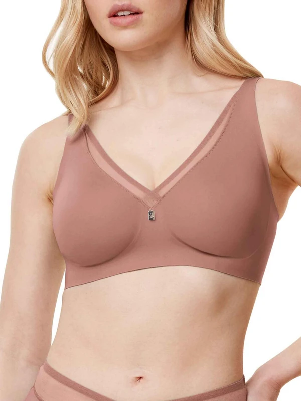 Triumph Womens True Shape Sensation N01 Minimizer Bra, Chocolate Mousse, 36C UK
