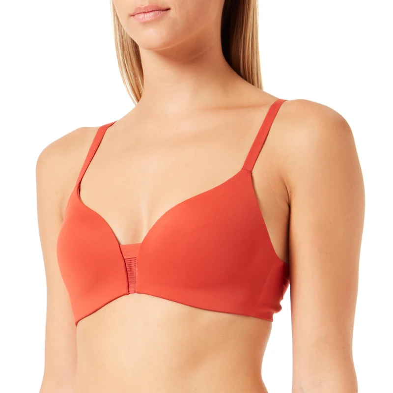 Triumph Women's Flex Smart P Ex Bra, Haute Orange, 1 UK - Image 1