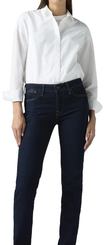 Levi's Women's 712 Slim Fit Jeans, Blue Wave Rinse, 26W / 30L