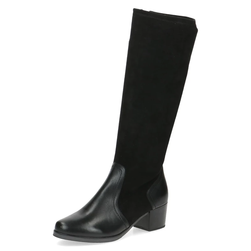 Caprice Boots 9-25517-41 G Width, Black (Black Comb), 4.5 UK