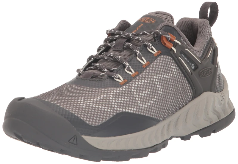 KEEN Women NXIS EVO WP, Steel Grey/Keen Maple, 6