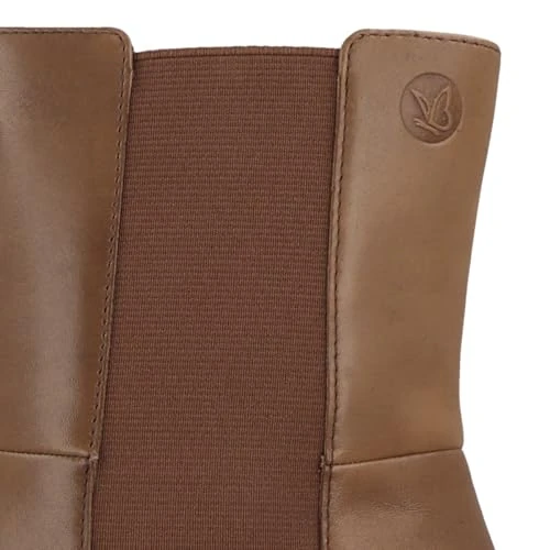 CAPRICE Ankle Boots 9-25325-41 G Width, Cognac Nappa 9 25325 41 303, 6 UK