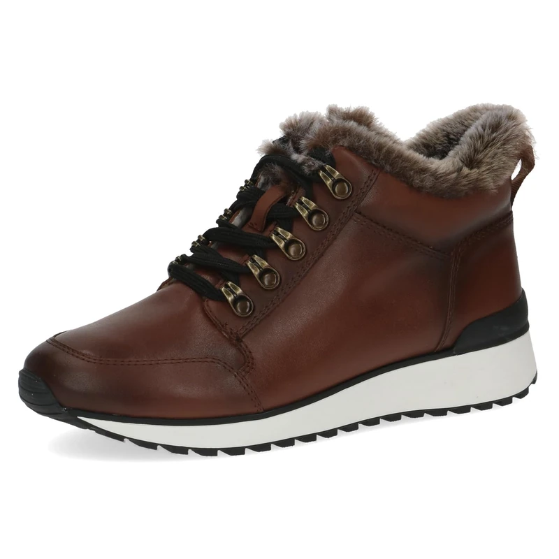Caprice Ankle Boots 9-26211-41 G Width, Cognac Nappa, 37 EU