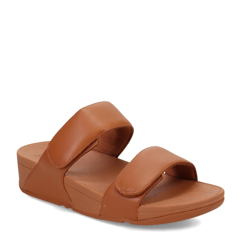 Fitflop Lulu Adjustable Leather Slides