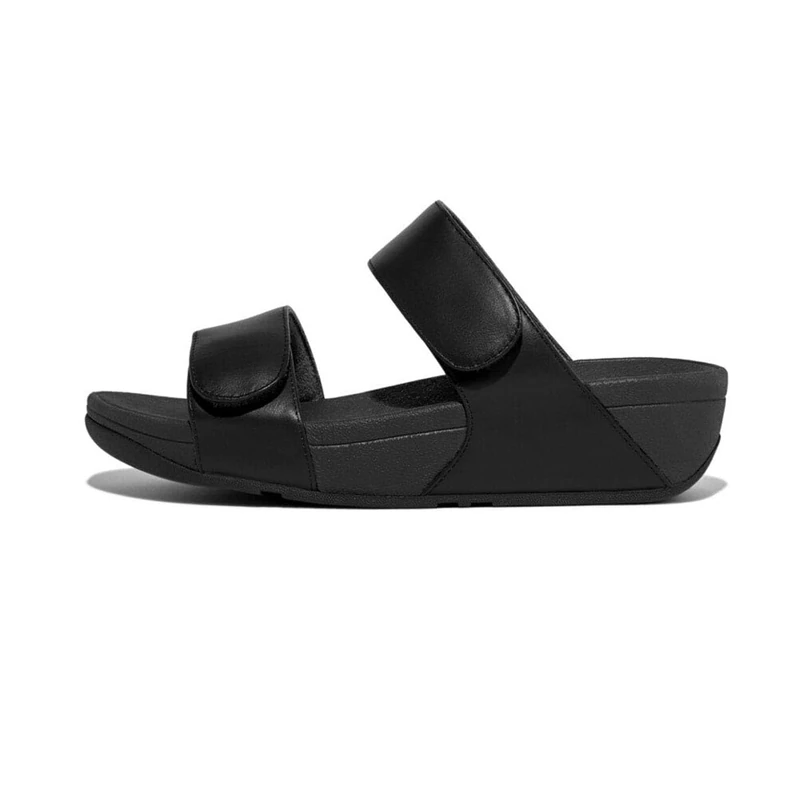 Fitflop Lulu Adjustable Leather Slides