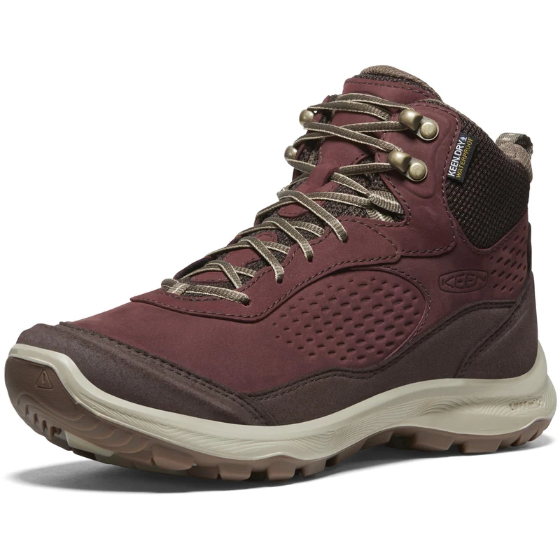 KEEN Women's Terradora Explorer Mid Height Waterproof All Terrain Hiking Boots, Andorra/Java, 6