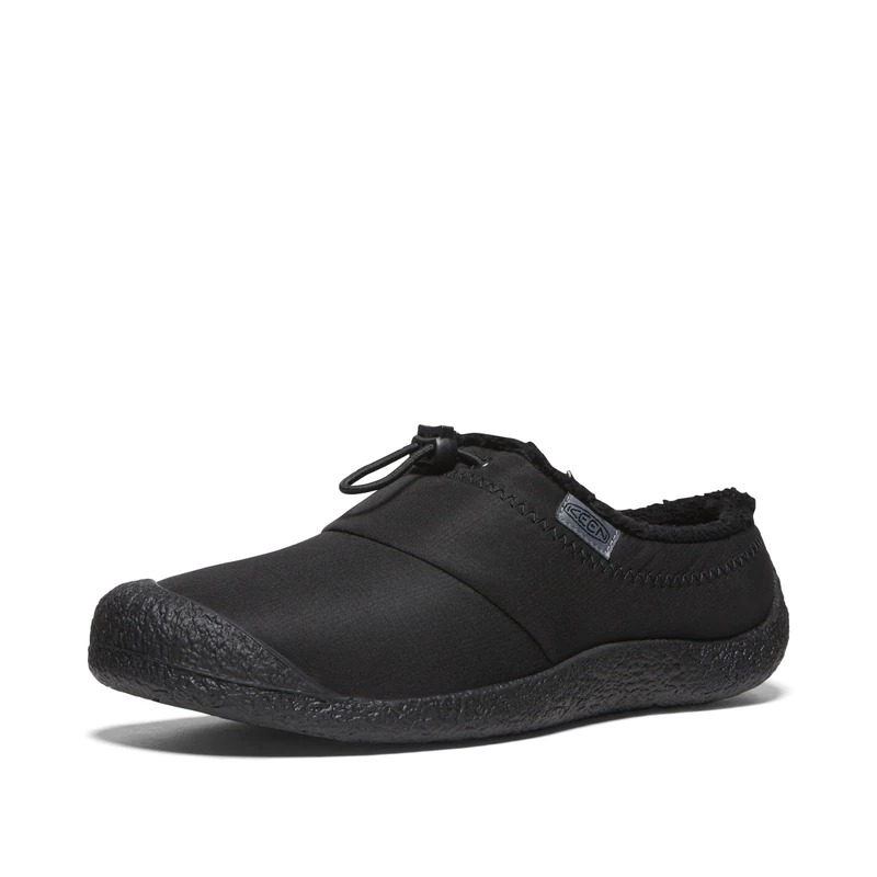 KEEN Women HOWSER III SLIDE, Black Smooth Nylon, 8.5