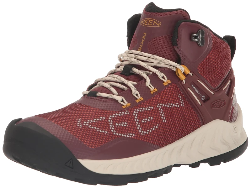 KEEN Women NXIS EVO MID WP, Andorra/Golden Yellow, 10
