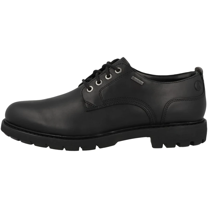 Clarks Men's Batcombetiegtx Oxford, Black Black Leather, 6.5 UK