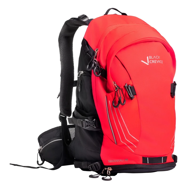 Black Crevice Manakau Backpack, red, 26 Liter