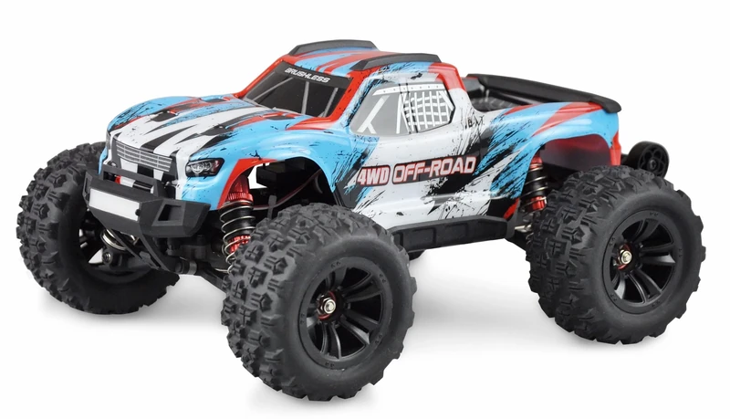 Amewi 22627 Hyper GO Monster Truck Brushless 45 km/h 4WD 1:16 RTR Blue/White