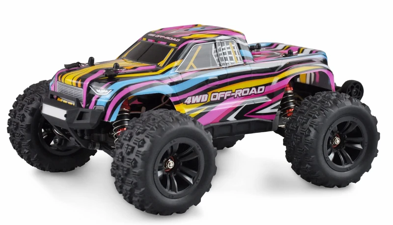 Amewi 22628 Hyper GO Monster Truck Brushless 45 km/h 4WD 1:16 RTR Blue/Red