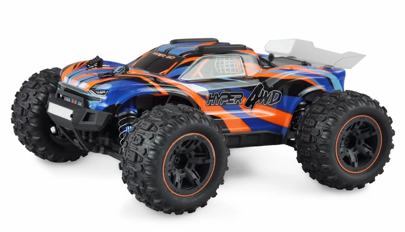 Amewi 22619 Hyper GO Truggy Brushed 40 km/h 4WD 1:16 RTR Blue/Orange