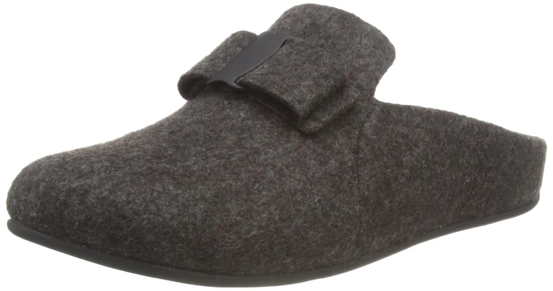 Fitflop Chrissie II Haus Bow Felt Slippers - Image 1