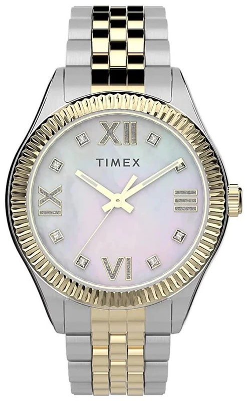 Timex Women's Analogue Watch with a Stainless Steel Bracelet Legacy
