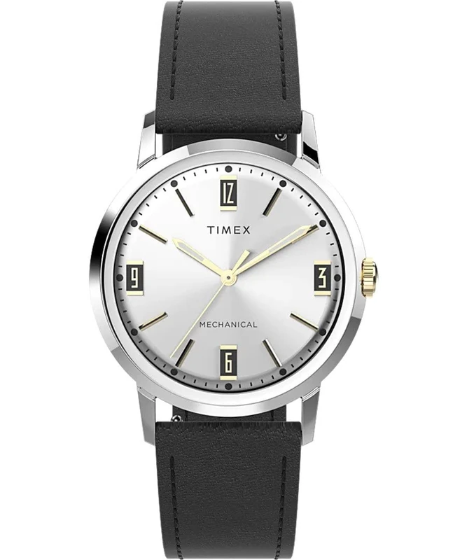 Timex Marlin Women's Handwind Mechanical Watch - Silver