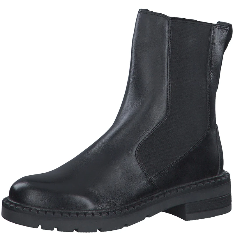 MARCO TOZZI Women's 2-25401-41 Chelsea, Black, 6.5