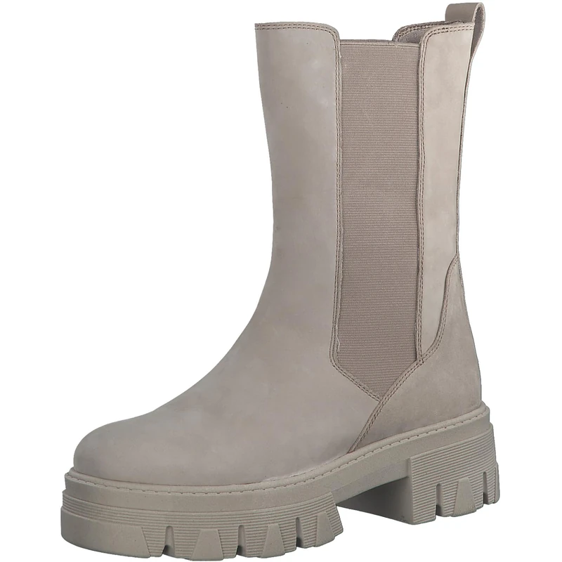 MARCO TOZZI Women's 2-25402-41 Chelsea, Taupe Nubuck, 8 - Image 1