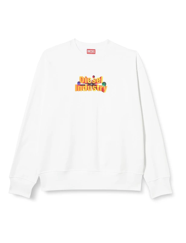 Diesel_S-MACS-L1 FELPA_SWEATSHIRT_White_XL