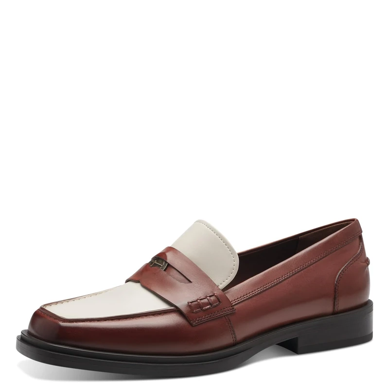 Tamaris Damen 1-1-24203-41, Loafer, Cognac Comb,