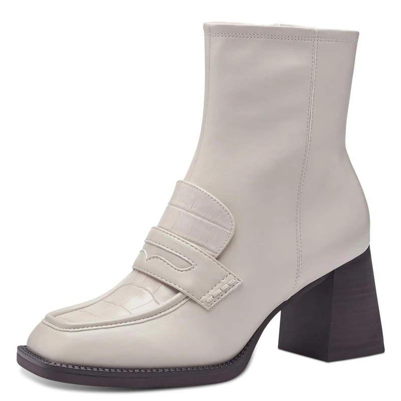Tamaris Ankle Boots 1-25311-41 Normal, ivory, 6 UK