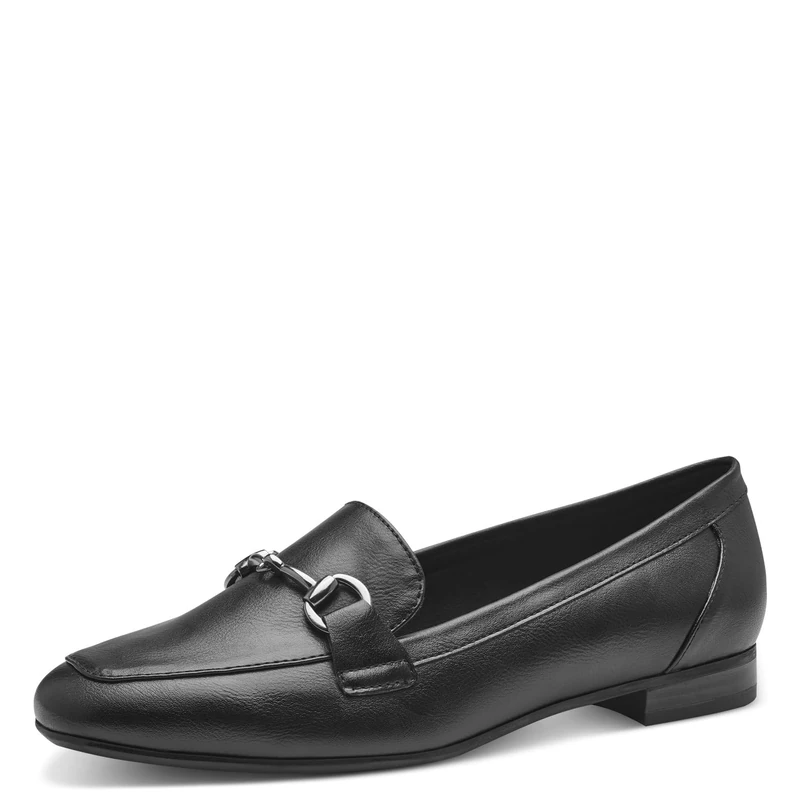 MARCO TOZZI Women's 2-24213-41 Slipper, Black, 4