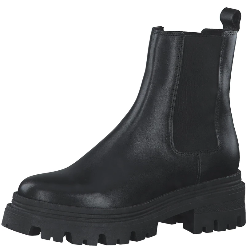 Tamaris Chelsea Boot 1-25404-41 Normal, Black (Black Leather), 7.5 UK