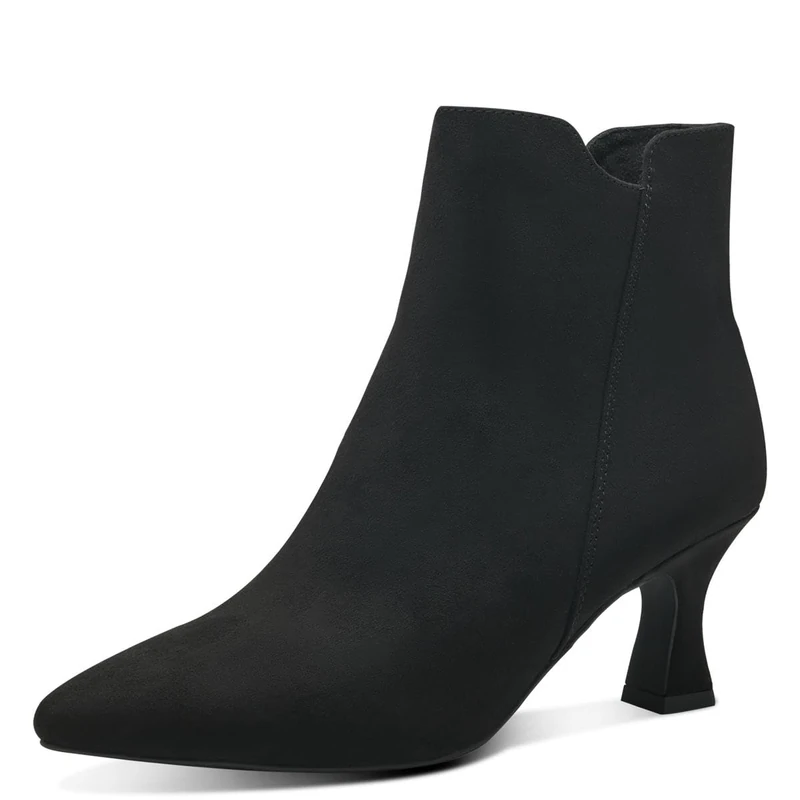 MARCO TOZZI Women's 2-25317-41 Boot Heel, Black, 5.5