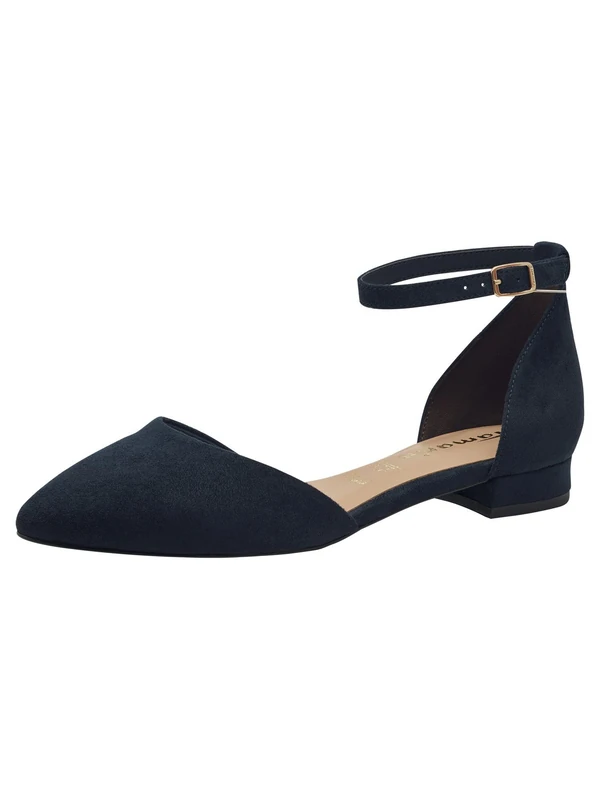 Tamaris Women's pumps with block heel blue 8 UK