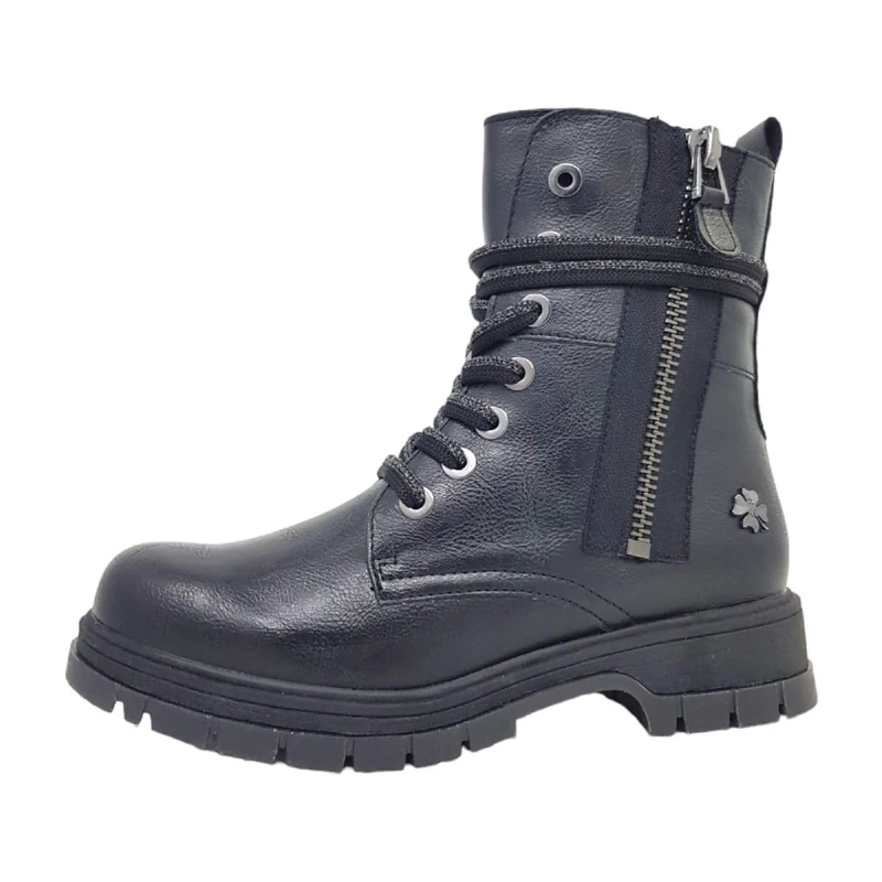 MARCO TOZZI Women's 2-85200-41 Boot Flat, Black, 4