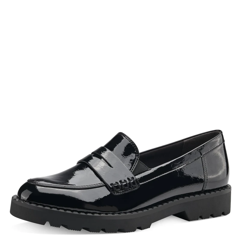 Tamaris Women's loafer flat black 7.5 UK - Image 1