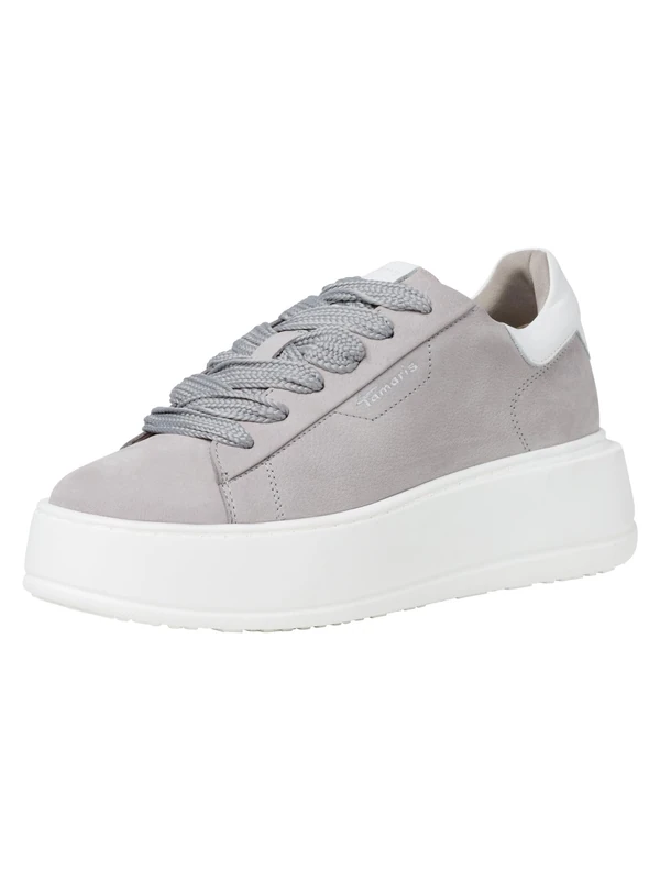 Tamaris Women's 1-1-23812-41 Sneaker, lightgrey, 7.5 UK