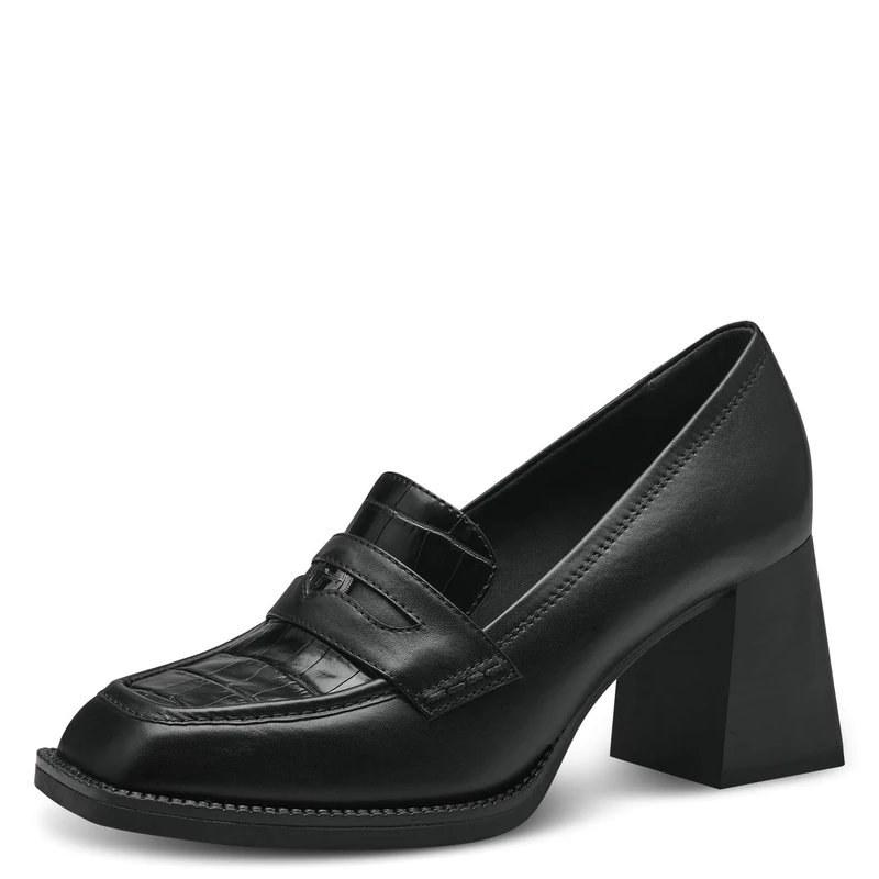 Tamaris 1-1-24429-41 Women's Trainers Oxford, Black Croco, 4 UK