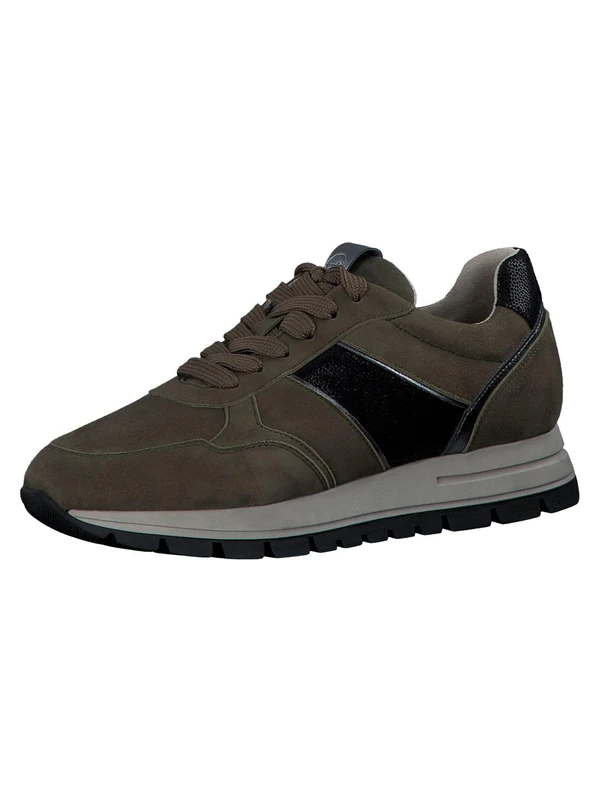 Tamaris Women's Low-Top Trainers, Women's Low Shoes, Interchangeable Footbed, Fresh Mint Plain, 6.5 UK