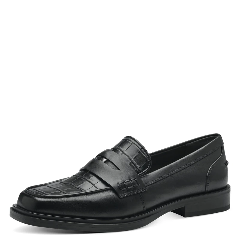 Tamaris Slipper 1-24203-41 Normal, Black Croco., 6.5 UK