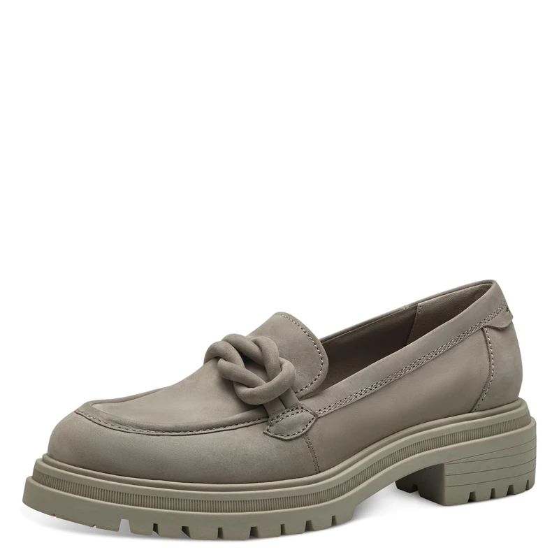 Tamaris Slipper 1-24310-41 Wide, Taupe, 6 UK