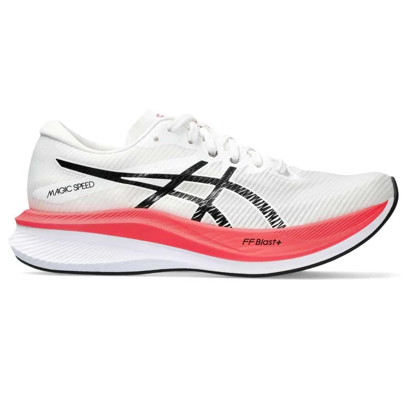 ASICS Magic Speed 3 Woman Running Shoes White Black - Image 1