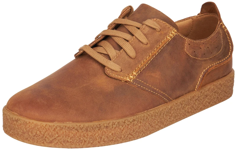 Clarks StreethillLace Mens Dark Tan Lea, 9.5