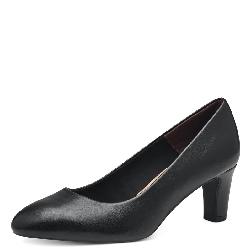 Tamaris Women's pumps with block heel black 5.5 UK
