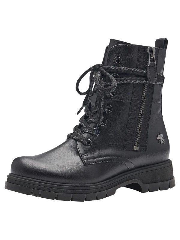 MARCO TOZZI Women's 2-85200-41 Boot Flat, Black, 8